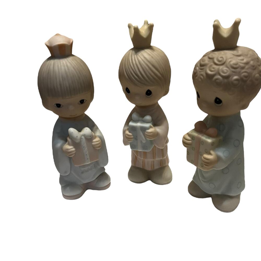 Precious Moments Wee Three Kings Wise Men Nativity